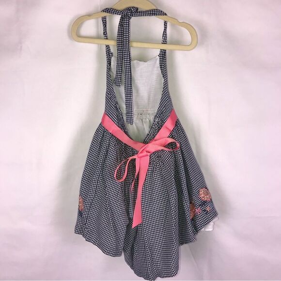 Rare Edition Halter Gingham Dress - Picture 2 of 5